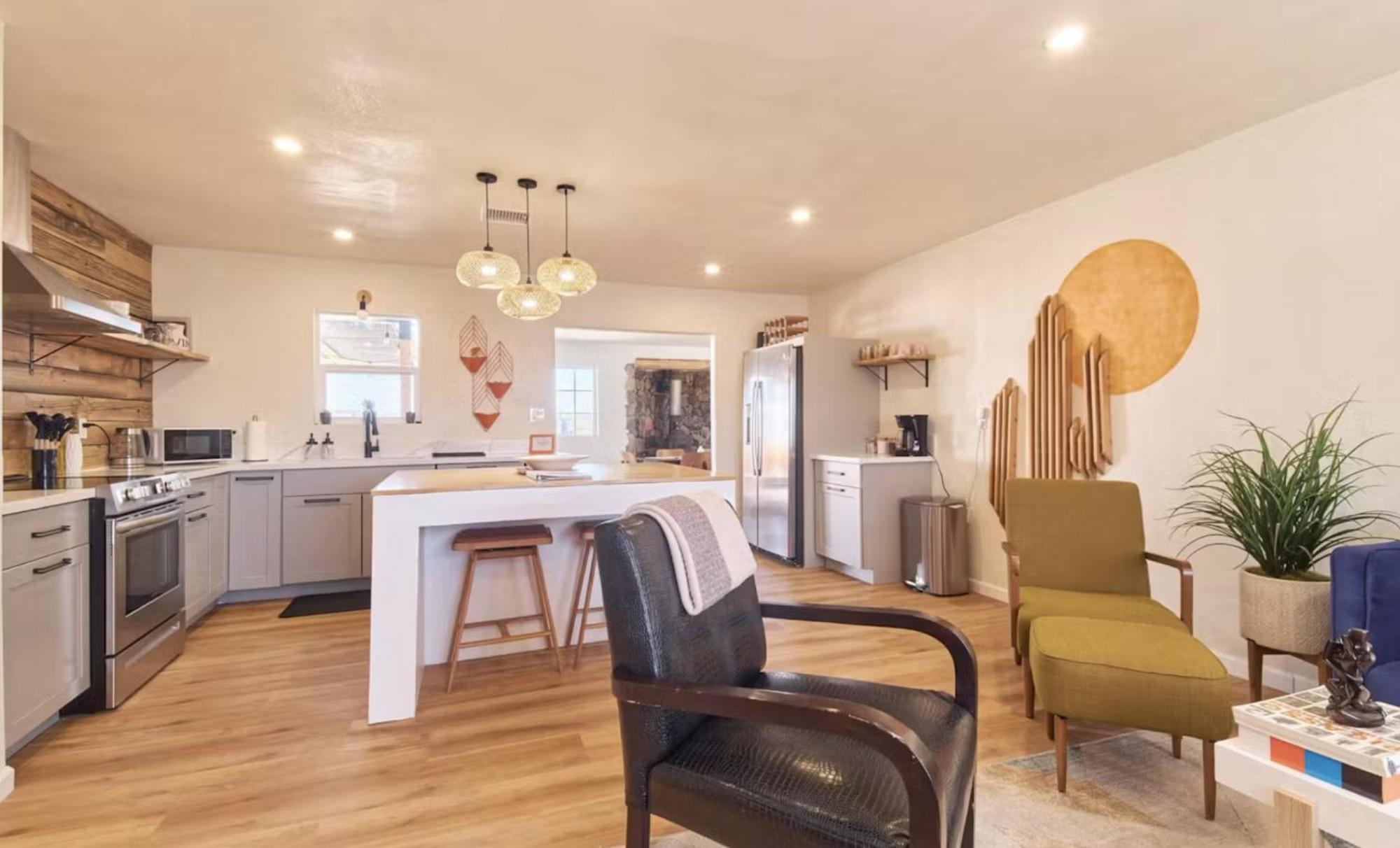 Twin Palms Desert Getaway - Jacuzzi, Fire Pit, Meditation Room & More Joshua Tree Esterno foto